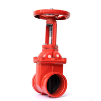 300PSI OS&Y วาล์วประตูท้ายร่อง