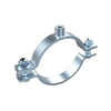 Collier de serrage doubl&eacute; de caoutchouc pour support de tuyau d'eau potable et de chauffage