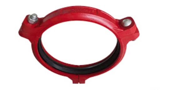 Acoplamento ranhurado flex&iacute;vel para servi&ccedil;o pesado | Aprovado por UL/FM | Ferro D&uacute;ctil (ASTM A536) | EPDM/NBR | DN25–DN300 (1″–12″)